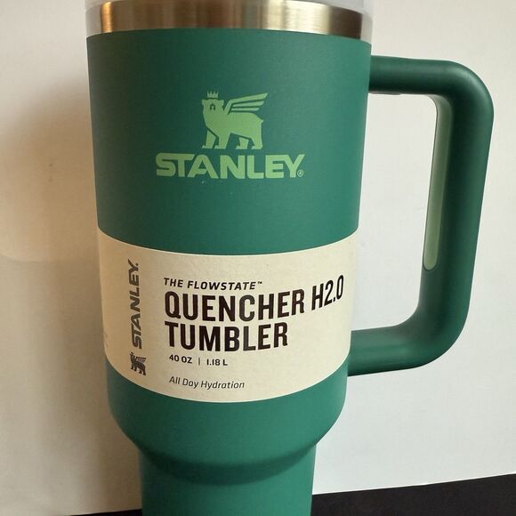 NEW Stanley 40 oz Stainless Steel FlowState Quencher H2.0 Tumbler Mug Alpine - Picture 2 of 8